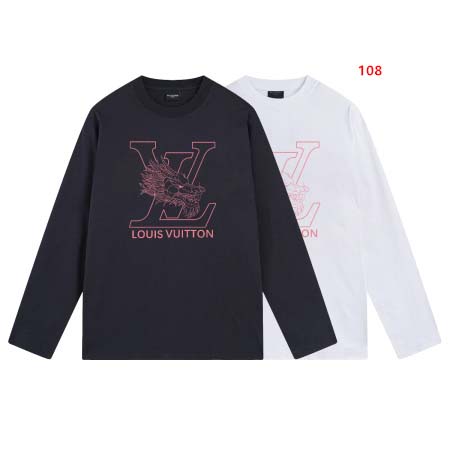 2024年7月30日早秋新品入荷 ルイヴィトン長袖 Tシャツ...