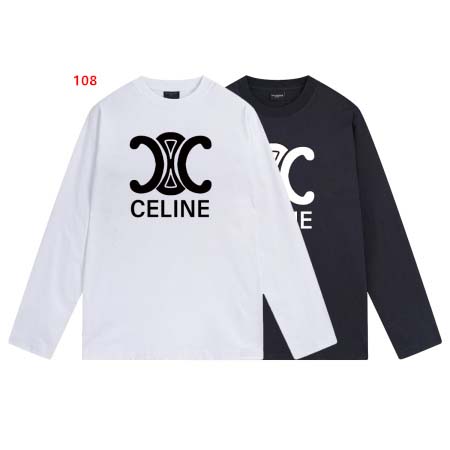 2024年7月30日早秋新品入荷CELINE  長袖 Tシャ...