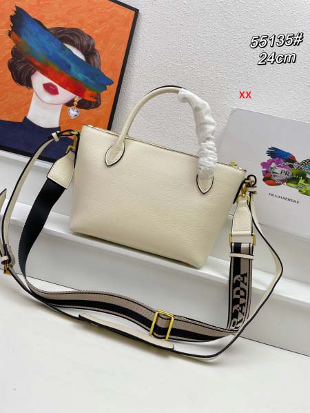 2024年8月2日新品入荷PRADA バッグ XX工場 SIZE:长24x高19底12cm