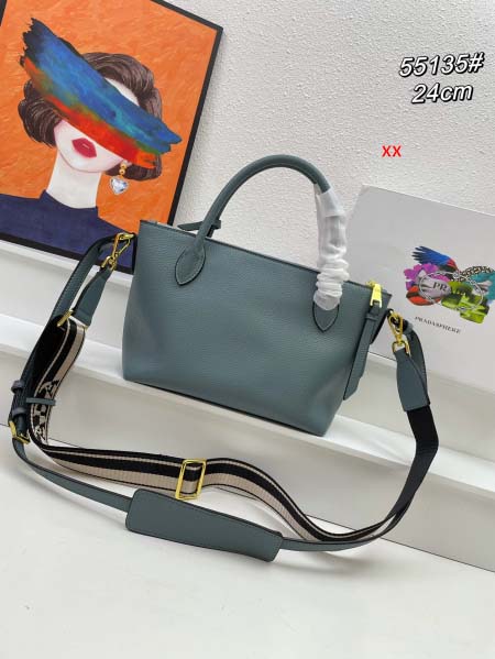 2024年8月2日新品入荷PRADA バッグ XX工場 SIZE:长24x高19底12cm