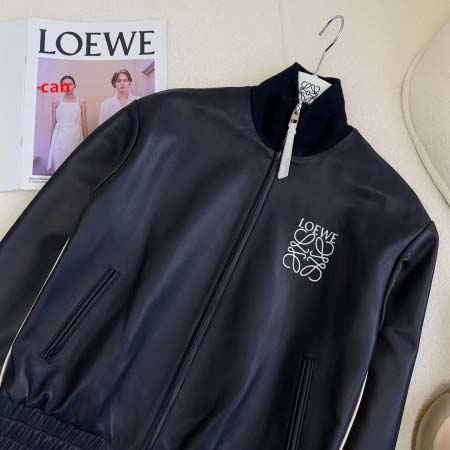 2024年8月2日早秋新品入荷LOEWE PU革 ジャケット can工場