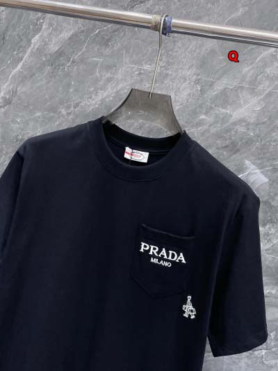 2024年8月12日早秋高品質新作入荷  PRADA 半袖 Tシャツ Q工場