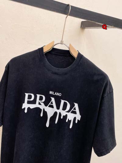 2024年8月12日早秋高品質新作入荷  PRADA 半袖 Tシャツ Q工場