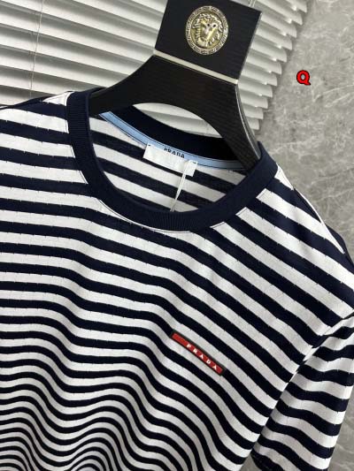 2024年8月12日早秋高品質新作入荷  PRADA 半袖 Tシャツ Q工場