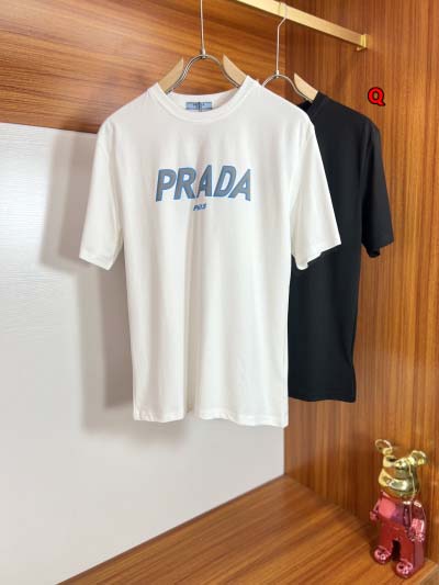 2024年8月12日早秋高品質新作入荷  PRADA 半袖 Tシャツ Q工場