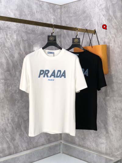 2024年8月12日早秋高品質新作入荷  PRADA 半袖 Tシャツ Q工場