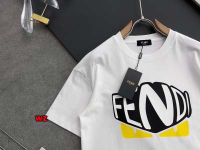 2024年8月14日秋冬高品質新作入荷FENDI半袖 Tシャツ WZ工場