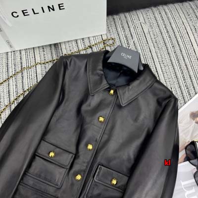 2024年8月29日早秋高品質新品入荷CELINE 本革ジャケット  KL工場