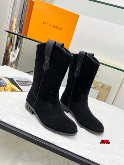 2024年8月30日秋冬新品入荷ルイヴィトン女性革靴 ショートブーツ jinl工場35-42