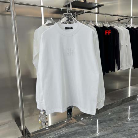 2024年8月8日早秋新作入荷MIUMIU長袖 Tシャツ B...