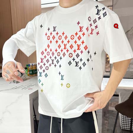 2024年8月9日早秋高品質新作入荷ルイヴィトン半袖 Tシャ...