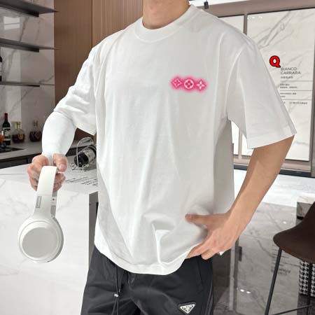 2024年8月9日早秋高品質新作入荷ルイヴィトン半袖 Tシャ...