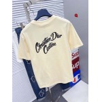 2024年8月12日早秋高品質新作入荷  ディオール 半袖 Tシャツ Q工場S-XL