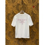 2024年8月12日早秋高品質新作入荷  PRADA 半袖 Tシャツ Q工場