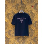 2024年8月12日早秋高品質新作入荷  PRADA 半袖 Tシャツ Q工場