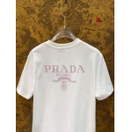 2024年8月12日早秋高品質新作入荷  PRADA 半袖 Tシャツ Q工場