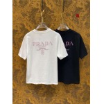 2024年8月12日早秋高品質新作入荷  PRADA 半袖 Tシャツ Q工場