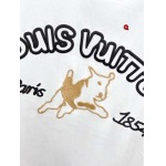 2024年8月12日早秋高品質新作入荷  ルイヴィトン 半袖 Tシャツ Q工場S-XL