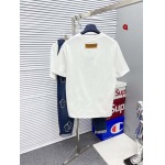 2024年8月12日早秋高品質新作入荷  ルイヴィトン 半袖 Tシャツ Q工場S-XL