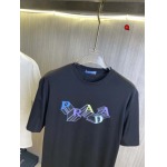 2024年8月12日早秋高品質新作入荷  PRADA 半袖 Tシャツ Q工場M-2XL