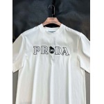 2024年8月12日早秋高品質新作入荷  PRADA 半袖 Tシャツ Q工場S-2xl