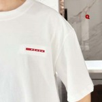 2024年8月12日早秋高品質新作入荷  PRADA 半袖 Tシャツ Q工場