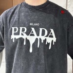 2024年8月12日早秋高品質新作入荷  PRADA 半袖 Tシャツ Q工場