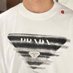 2024年8月12日早秋高品質新作入荷  PRADA 半袖 Tシャツ Q工場