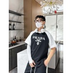 2024年8月12日早秋高品質新作入荷  PRADA 半袖 Tシャツ Q工場