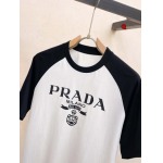 2024年8月12日早秋高品質新作入荷  PRADA 半袖 Tシャツ Q工場