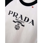 2024年8月12日早秋高品質新作入荷  PRADA 半袖 Tシャツ Q工場