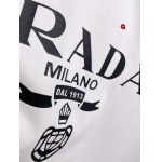 2024年8月12日早秋高品質新作入荷  PRADA 半袖 Tシャツ Q工場