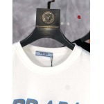 2024年8月12日早秋高品質新作入荷  PRADA 半袖 Tシャツ Q工場