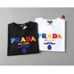 2024年8月12日早秋高品質新作入荷  PRADA 半袖 Tシャツ Q工場