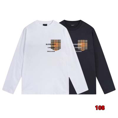 2024年8月21日早秋新品入荷バーバリー 長袖 Tシャツ ...