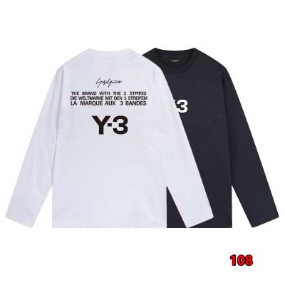 2024年8月21日早秋新品入荷Y-3 長袖 Tシャツ 108工場