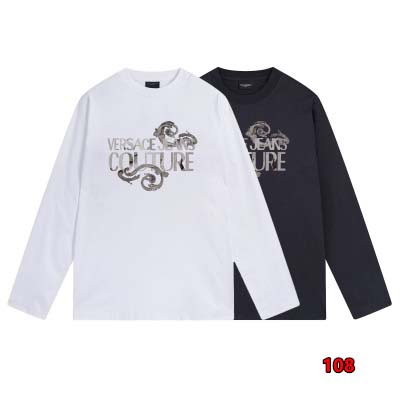 2024年8月21日早秋新品入荷ヴェルサーチ 長袖 Tシャツ 108工場