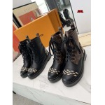 2024年8月30日秋冬原版復刻新品入荷ルイヴィトン 女性 ショートブーツ jinl工場 35-41