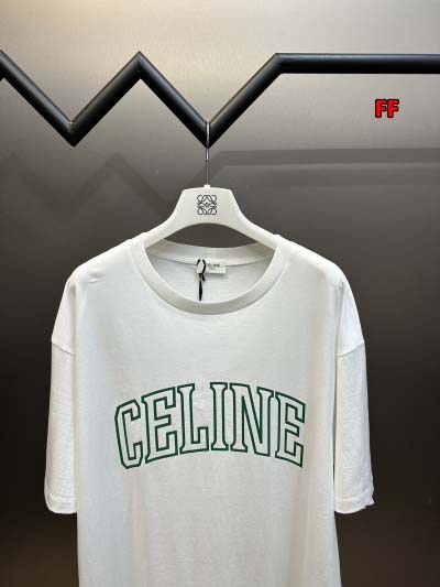 2024年9月5日早秋新品入荷 CELINE  半袖 Tシャツ FF工場