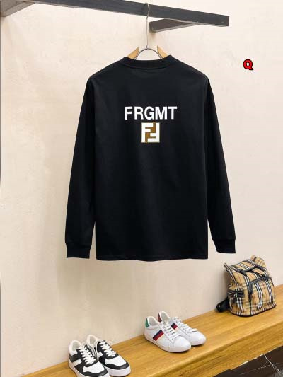 2024年9月9日早秋高品質新品入荷 FENDI長袖 Tシャツ Q工場 m-xxxl