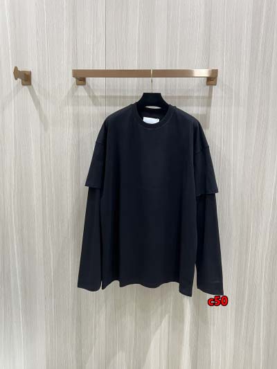 2024年9月12日早秋原版復刻新品入荷JIL SANDER 長袖 TシャツC50工場