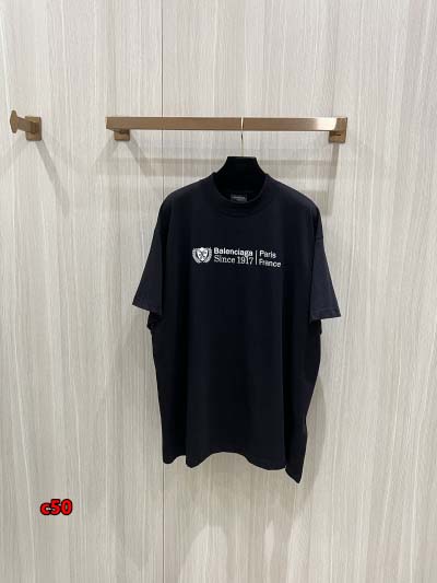 2024年9月12日早秋原版復刻新品入荷バレンシアガ 半袖 Tシャツ C50工場