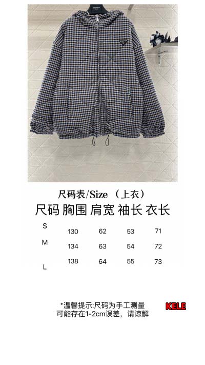 2024年9月19日早秋高品質新品入荷 PRADA 綿入れの服ジャケットアウター KL工場