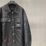 2024年9月10日早秋高品質新品入荷 PRADA 綿入れの服コート Q工場