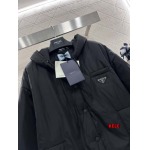 2024年9月19日早秋高品質新品入荷 PRADA 綿入れの服ジャケットアウター  KL工場