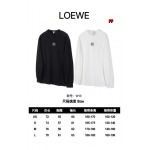 2024年9月24日早秋新品入荷LOEWE 長袖 Tシャツ FF工場