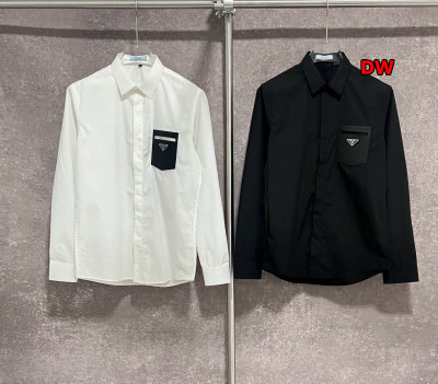 2024年9月24日早秋新品入荷 PRADA  長袖 シャツ...