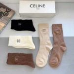 2024年秋冬新品人気 CELINE  靴下一箱5足セット