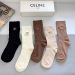 2024年秋冬新品人気 CELINE  靴下一箱5足セット