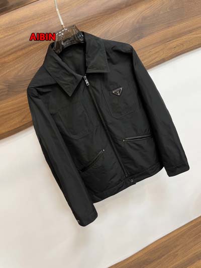 2024年12月6日秋冬高品質新品 PRADA 綿入れの服ジャケットアウター AIBIN工場